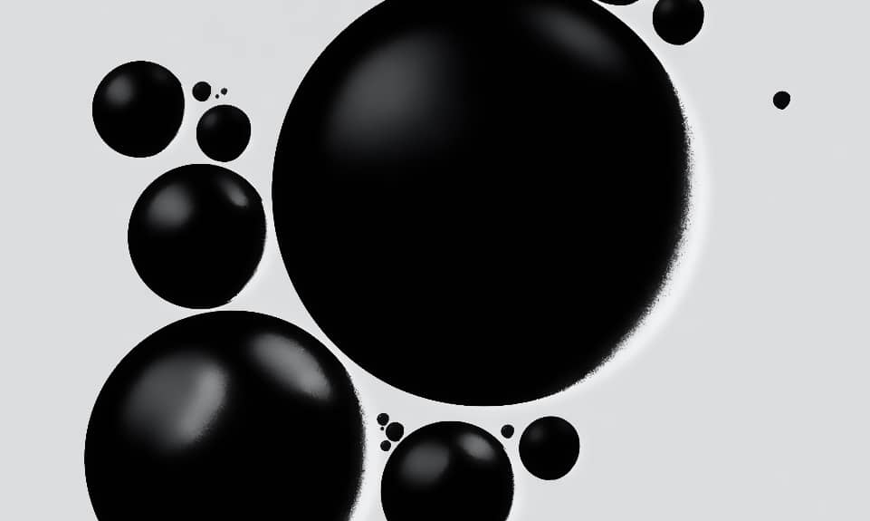 Abstract image of blobs.